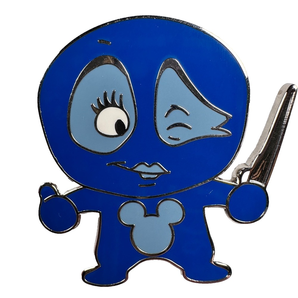 Disney‎ Pin Dee Bees Discovery Series Blue Pixee Silver PP73340 Limited Release